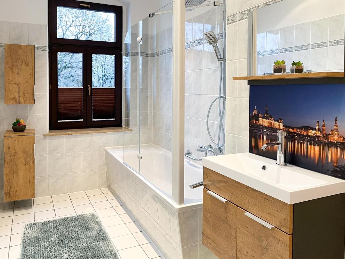 Federtraum Mit Sauna Sehr Gemuetlich, Neu Dresda Exterior foto